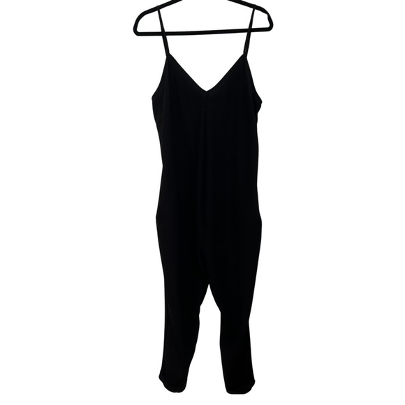 Hatch Collection The Georgie Jumper One Piece V-Neck Black SZ 1= S/M EUC Trendy - Picture 1 of 12